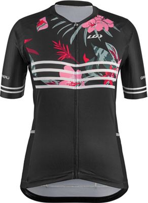 Louis Garneau Women's District 2 Jersey - Medium - Black Flower product image