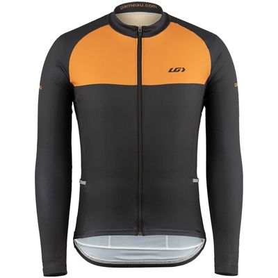 Louis Garneau Men's Garnotte LS Jersey - Medium - Black / Caramel product image