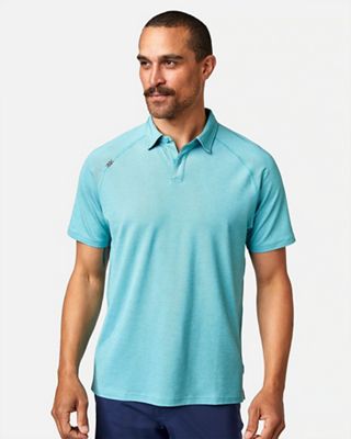 Rhone Men's Delta Pique Polo - XL - Dark Ivy / Castaway product image