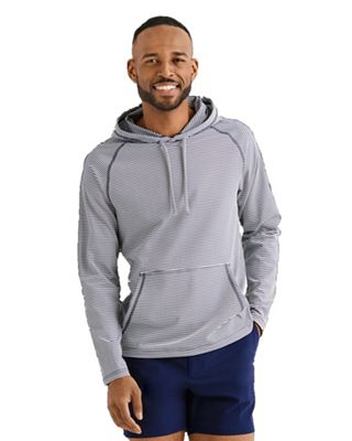Rhone Men's Seersucker Rec Hoodie - Medium - Navy Stripe product image