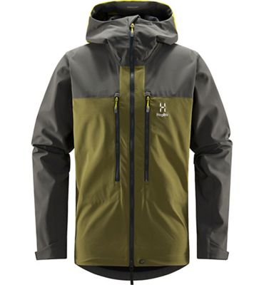 Haglofs Men's Roc Sight Softshell Jacket - Medium - Olive Green / Magnetite product image