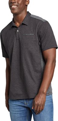 Eddie Bauer Travex Men's Adventurer SS Polo - XL - Dark Charcoal Heather product image