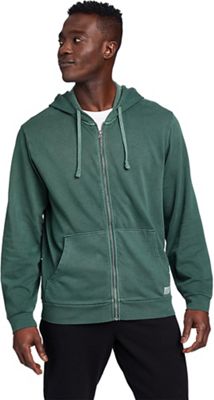 Eddie Bauer Men's Camp Fleece Riverwash FZ LS Hoodie - Medium - Evergreen product image