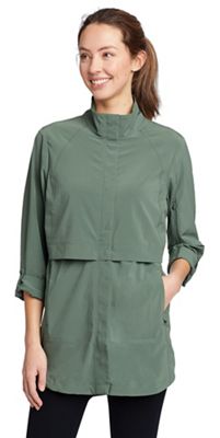 Eddie Bauer Travex Women's Departure Full Zip Jacket - Small - Mineral Green product image