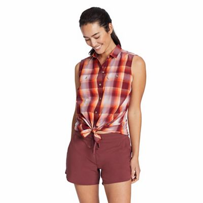 Eddie Bauer Travex Women's Mountain 2.0 SL Shirt - Large - Dahlia product image