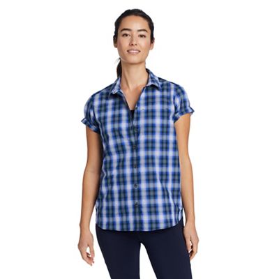 Eddie Bauer Travex Women's Mountain 2.0 SS Shirt - Medium - Storm product image