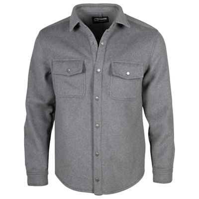 Mountain Khakis Men's Dover Wool Shirtjac - XL - Heather Grey product image
