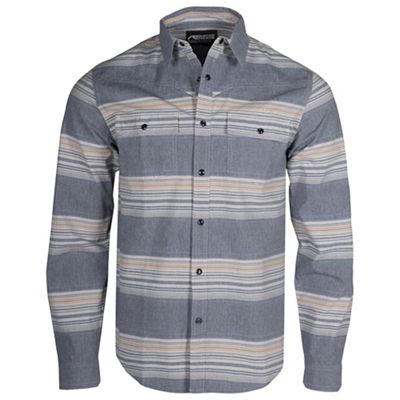 Mountain Khakis Men's Logan Flannel Shirt - Medium - Crater Navy product image