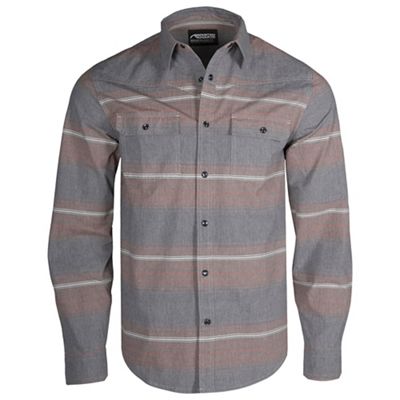 Mountain Khakis Men's Logan Flannel Shirt - Medium - Jackson Grey product image