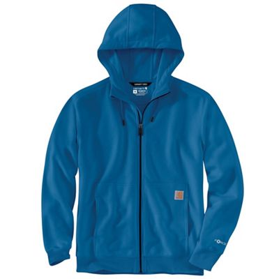 Carhartt Men's Force Relaxed Fit Lightweight Full-Zip Sweatshirt - Large Regular - Marine Blue product image