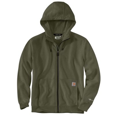 Carhartt Men's Force Relaxed Fit Lightweight Full-Zip Sweatshirt - Medium Regular - Basil Heather product image