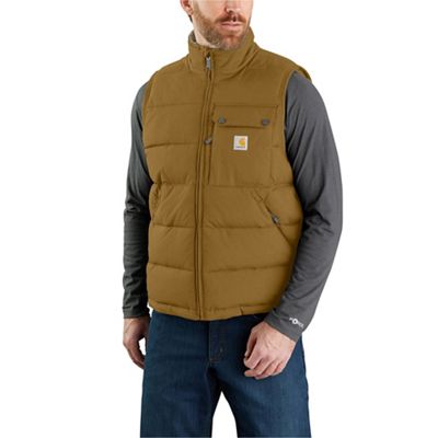 Carhartt Men's Rain Defender Loose Fit Midweight Insulated Vest - Small Regular - Oak Brown product image