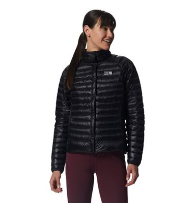 Mountain Hardwear Women's Ghost Whisperer Snap Jacket - Large - Black product image
