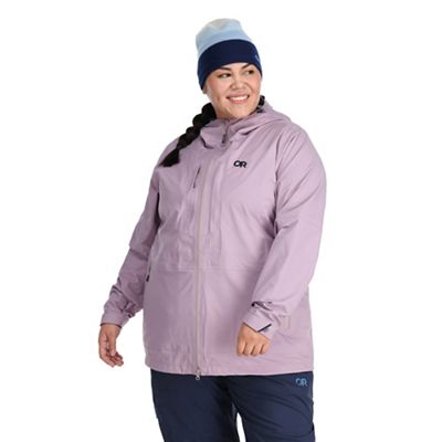 Outdoor Research Women's Carbide Jacket - Plus - 1X - Moth product image