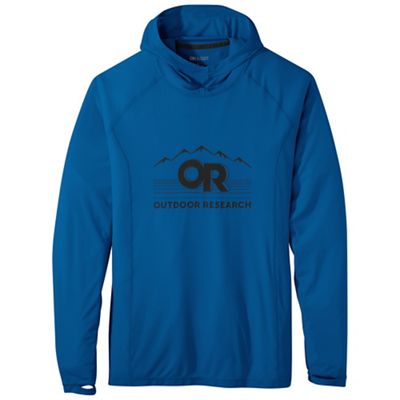 Outdoor Research Men's Echo Logo Hoodie - Medium - Classic Blue Advocate product image