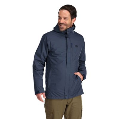 Outdoor Research Men's Foray 3-In-1 Parka - XL - Naval Blue product image