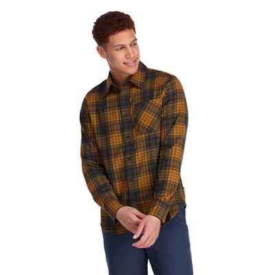 Outdoor Research Men's Kulshan Flannel Shirt - Medium - Tapenade Plaid product image