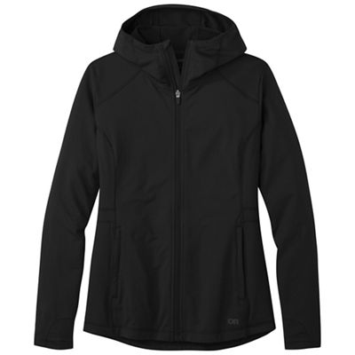 Outdoor Research Women's Melody Full Zip Hoodie - Plus - 1X - Black product image