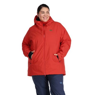 Outdoor Research Women's Snowcrew Jacket - Plus - 1X - Cranberry product image