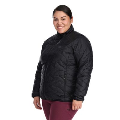 Outdoor Research Women's Superstrand LT Jacket - Plus - 1X - Black product image