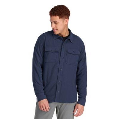 Outdoor Research Men's Trail Mix Shirt Jacket - XL - Naval Blue product image