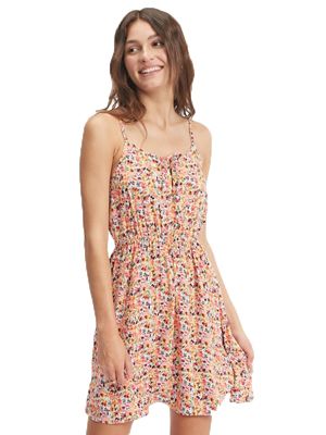 Roxy Women's Everything Is Fine Dress - Large - Pastel Rose Swept Up product image