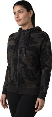 Prana Women's Cozy Up Jacket - XS - Black Camo product image