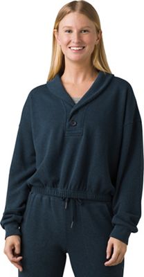 Prana Women's Cozy Up Michie Top - XS - Dark Sky Heather product image