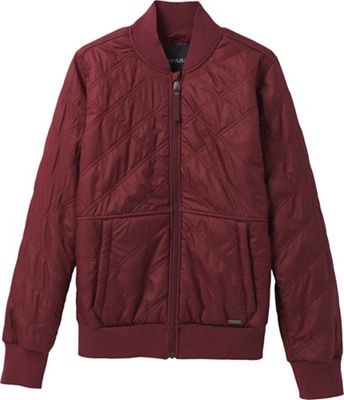 Prana Women's Esla Bomber Jacket - XS - Maroon product image