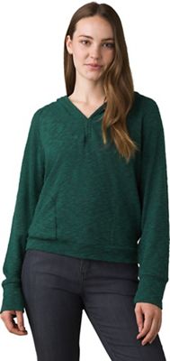 Prana Women's Frieda Hooded Top - XL - Deep Pine product image