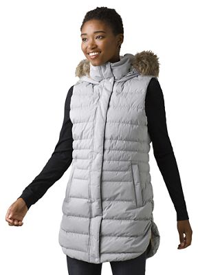 Prana Women's Shiroma Vest - Small - Silver Spray Heather product image