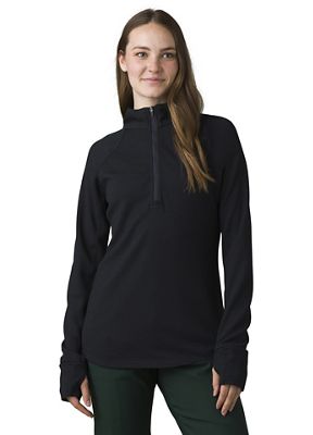 Prana Women's Wensley 1/2 Zip Top - XL - Black product image