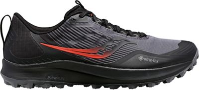 Saucony Men's Peregrine 12 GTX Shoe - 9.5 - Charcoal / Black product image