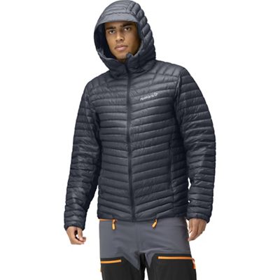 Norrona Men's Trollveggen Superlight Down850 Hoodie - XL - Cool Black product image