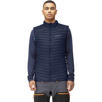 Norrona Men's Trollveggen Superlight Down850 Vest - XL - Indigo Night product image