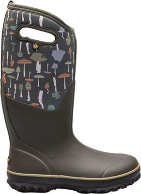 Bogs Women's Classic Tall Mushrooms Boot - 11 - Dark Green Multi product image