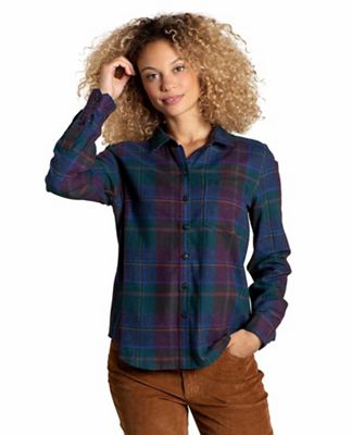 Toad & Co Women's Camas LS Shirt - Small - Port product image