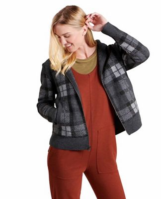 Toad & Co Women's Heartfelt Zip Sweater - Medium - Soot product image