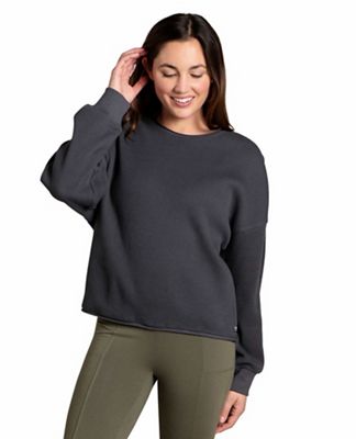 Toad & Co Women's Mccloud LS Pullover - Large - Soot product image