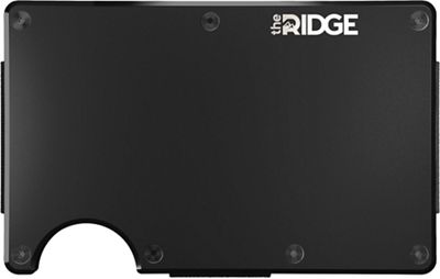 The Ridge Wallet - Aluminum: Cash Strap - Royal