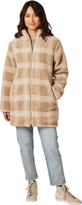 Carve Designs Women's Mason Reversible Jacquard Jacket - Medium - Lt. Khaki Plaid product image