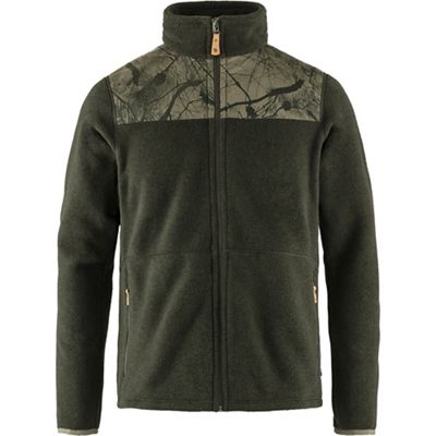 Fjallraven Men's Lappland Fleece Jacket - Large - Laurel Green / Green Camo product image