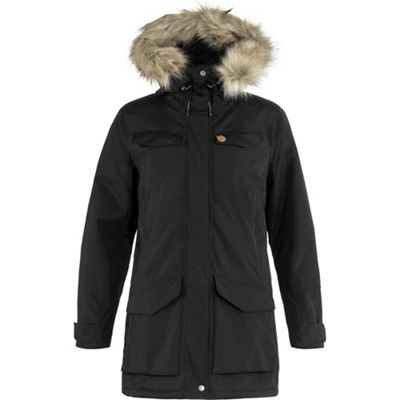 Fjallraven Women's Nuuk Parka - Small - Black product image