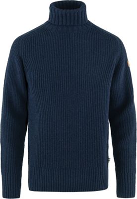 Fjallraven Men's Ovik Roller Neck Sweater - Medium - Dark Navy product image