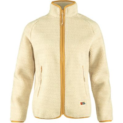 Fjallraven Women's Vardag Pile Fleece Jacket - XL - Chalk White product image