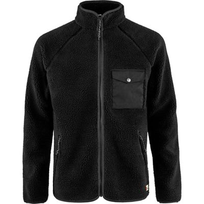 Fjallraven Men's Vardag Pile Fleece Jacket - Small - Black product image
