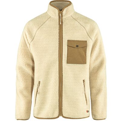 Fjallraven Men's Vardag Pile Fleece Jacket - Medium - Chalk White product image