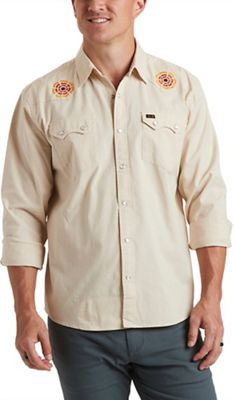 Howler Brothers Men's Crosscut Deluxe Snapshirt - XL - Beach Blooms product image