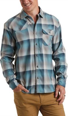 Howler Brothers Men's Harker's Flannel - Small - Cavern Plaid / Fine Morning product image