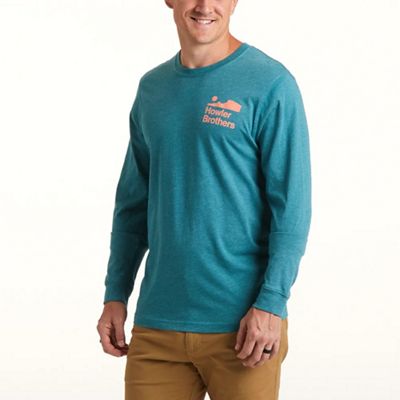 Howler Brothers Men's Select Longsleeve T - Medium - Howler Arroyo / Petrol Heather product image